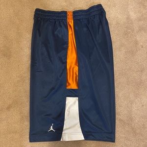 Jordan Durasheen Basketball Shorts (L) Navy/White/Orange